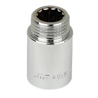 Удлинитель 1/2" х 40 мм, хром JIF 430 (24/240)